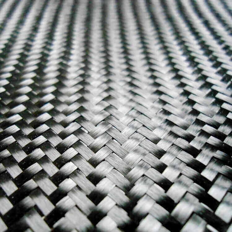 Carbon Fiber Fabric Twill Weave- 5.7 oz x 50"