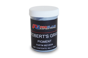 Robert's Gray liquid opaque concentrate pigment used to color match or create your own hues. In small four ounce bottle.